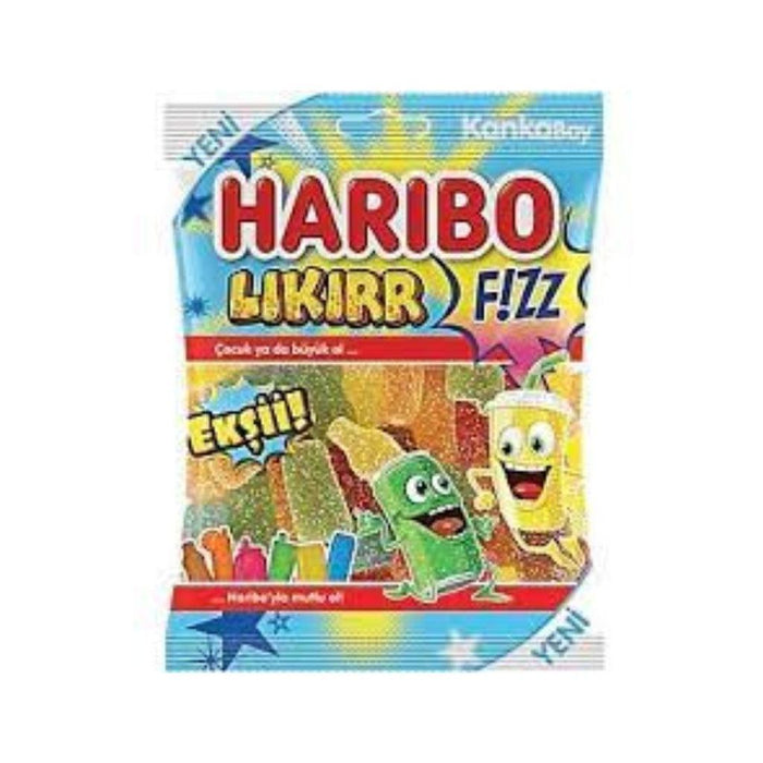 Haribo Sour Soda Gummies - Eksi Likirr (70g)