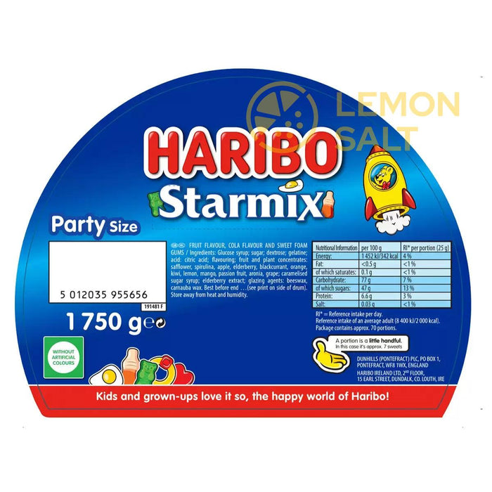 Haribo Starmix Party Size Gummies (1.75kg) | {{ collection.title }}