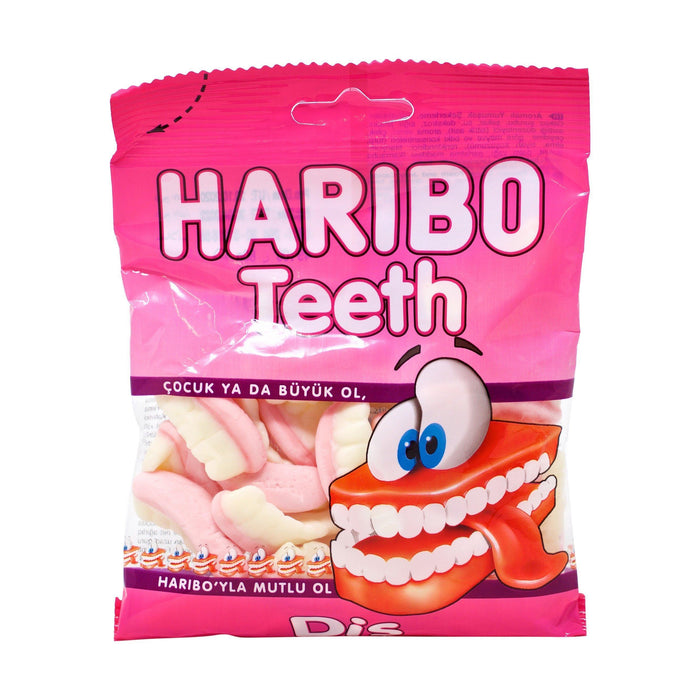 Haribo Teeth Gummies (80g)