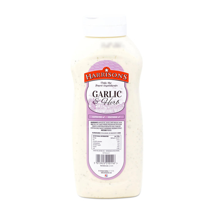 Harrisons Garlic & Herb Sauce (1L) | {{ collection.title }}