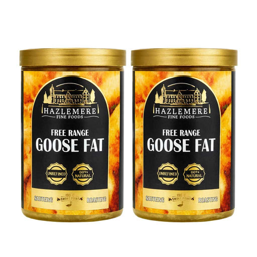 Hazlemere Fine Foods Free Range Goose Fat (2x375g) - LemonSalt