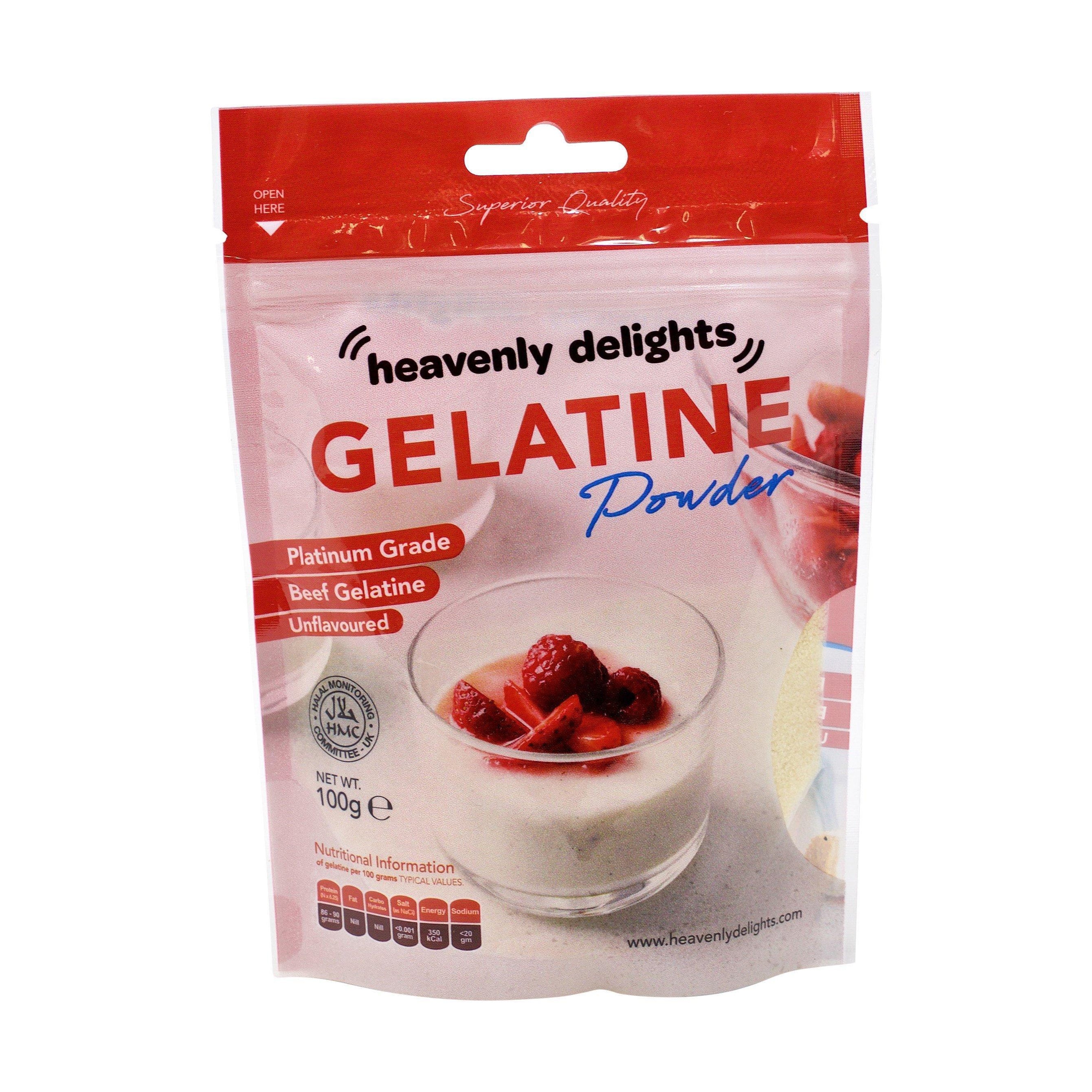 Heavenly Delight Gelatine Powder (100g) Baking Buy Online UK
