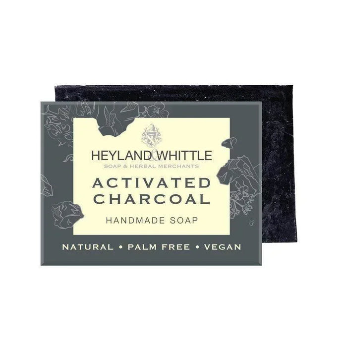 Heyland & Whittle Activated Charcoal Palm Free Mini Favour Soap (45g) - LemonSalt