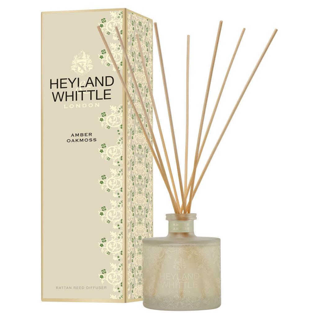 Heyland & Whittle Amber Oakmoss Gold Classic Reed Diffuser (200ml