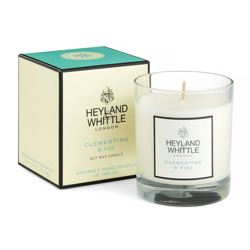 Heyland & Whittle Classic Clementine & Fizz Candle in Glass (230g) | {{ collection.title }}