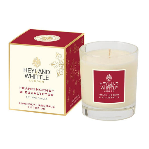 Heyland & Whittle Festive Frankincense & Eucalyptus Candle in a Glass (230g) | {{ collection.title }}