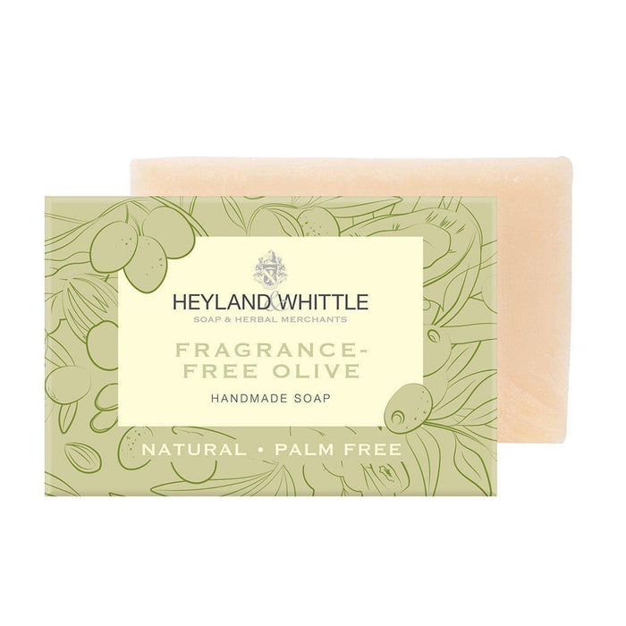 Heyland & Whittle Fragrance-Free Olive Palm Free Soap (120g)