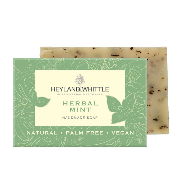 Heyland & Whittle Herbal Mint Palm Free Soap (120g)