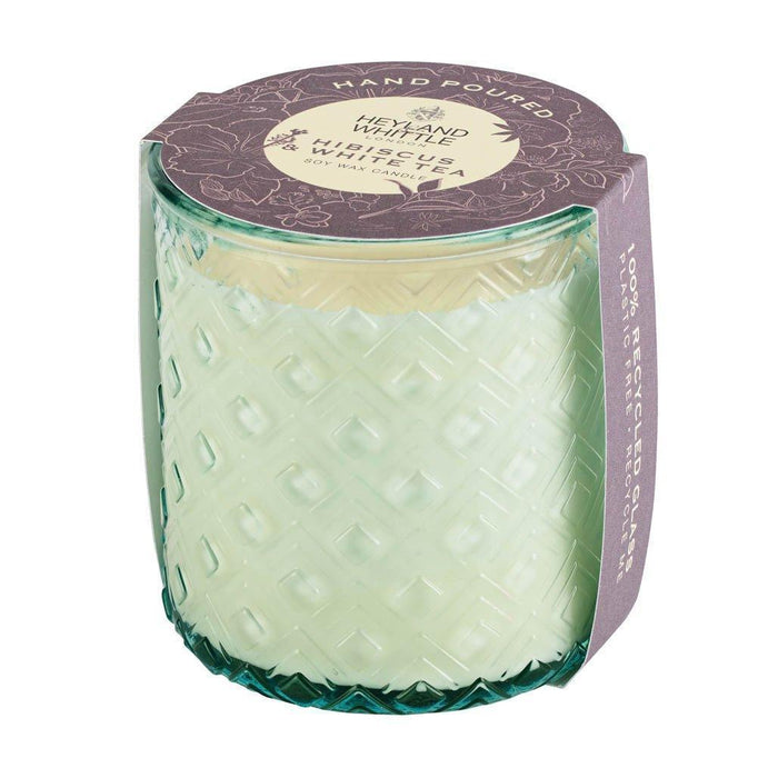 Heyland & Whittle Hibiscus & White Tea ECO Glass Candle (280g)
