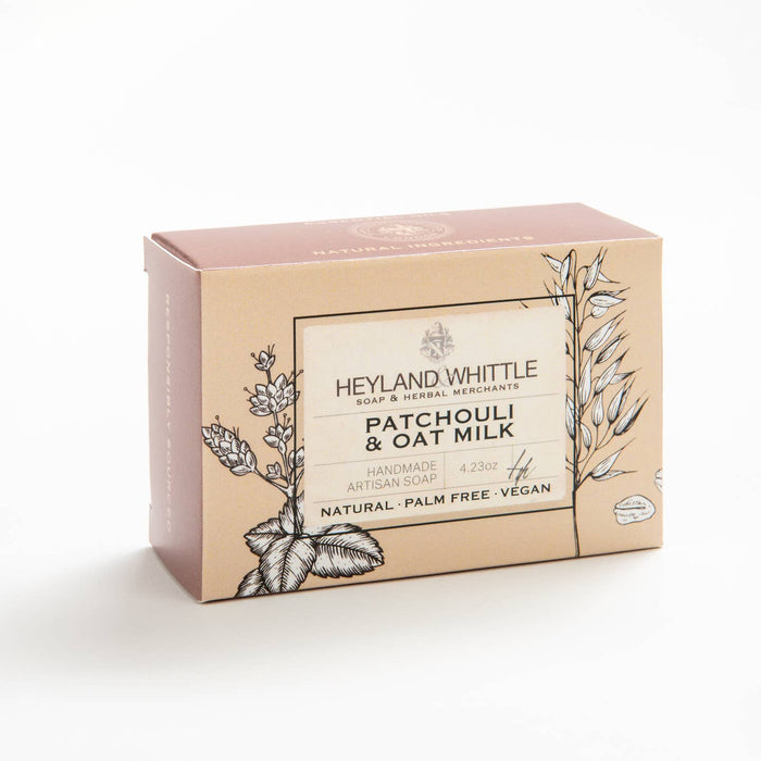 Heyland & Whittle Patchouli & Oat Milk Soap (120g) - LemonSalt