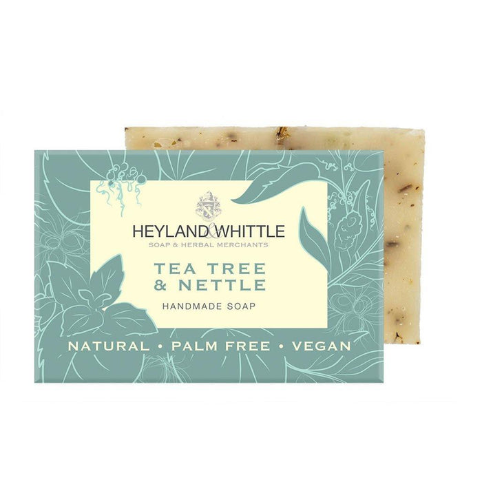 Heyland & Whittle Tea Tree & Nettle Palm Free Soap (120g)