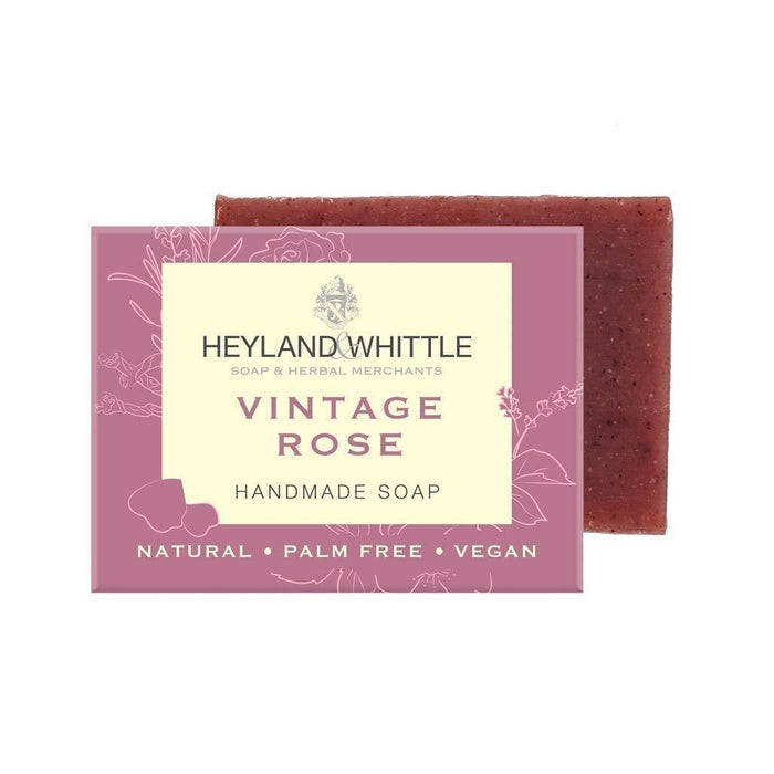 Heyland & Whittle Vintage Rose Palm Free Mini Favour Soap (45g)