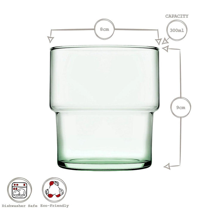hill-recycled-tumbler-stackable-set-of-4-300ml-lemonsalt-32727