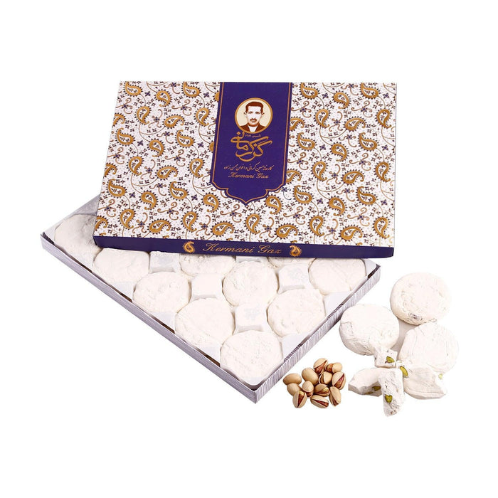Hossein Kermani And Mosenzade brothers Pistachios, Flour & Almond Nougat (450g)