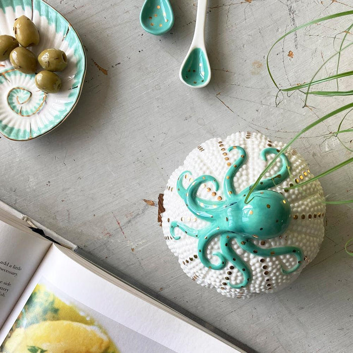 House Of Disaster Coral Octopus Pot