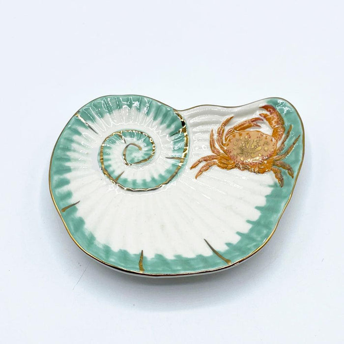 House Of Disaster Coral SeaShell & Crab Dish | {{ collection.title }}