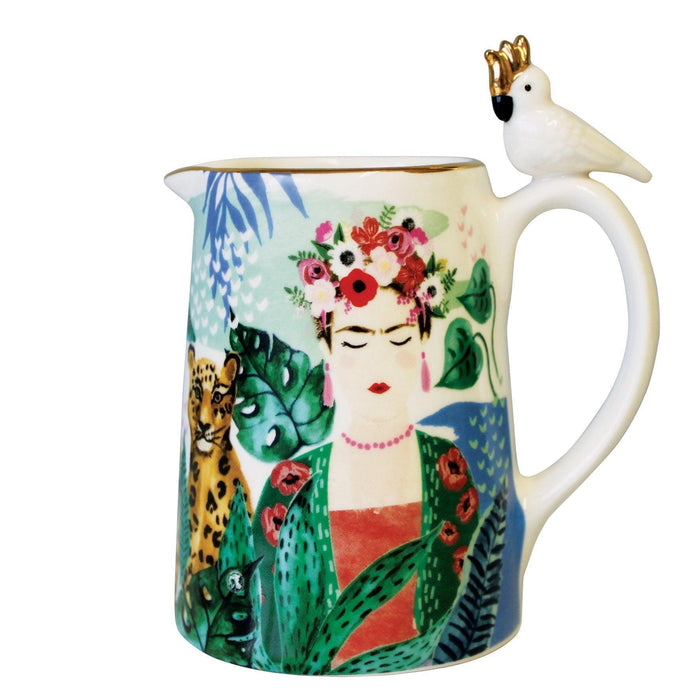 House Of Disaster Frida Kahlo Tropical Jug - LemonSalt