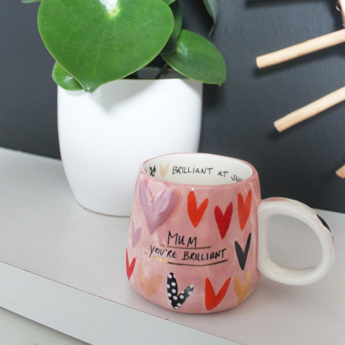 House Of Disaster Small Talk 'Mum You're Brilliant' Cup | {{ collection.title }}