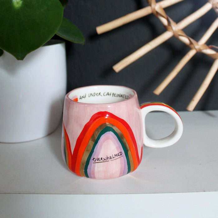 House Of Disaster Small Talk 'Overwhelmed' Cup