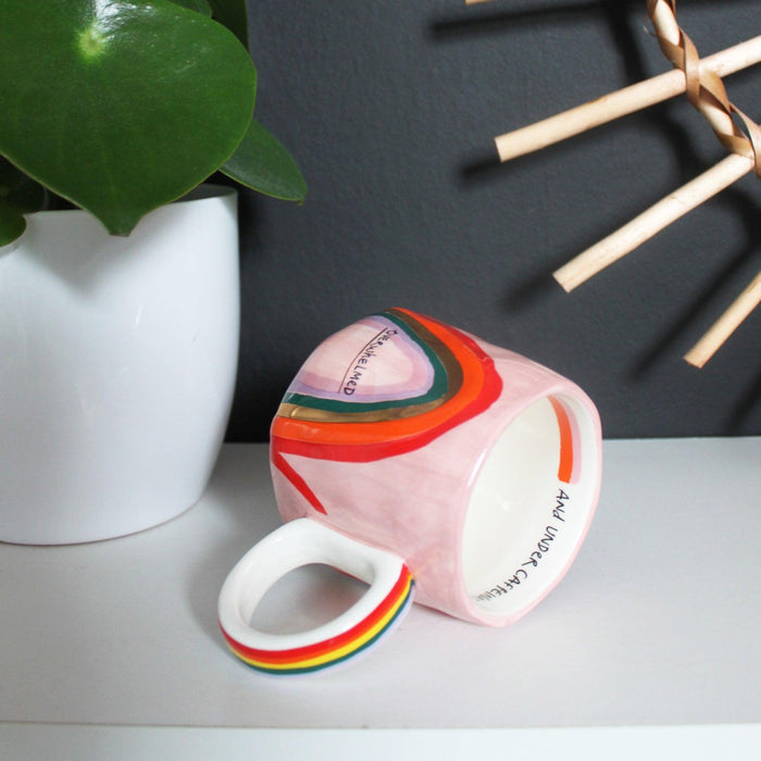 House Of Disaster Small Talk 'Overwhelmed' Cup