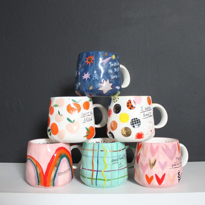 House Of Disaster Small Talk 'Overwhelmed' Cup