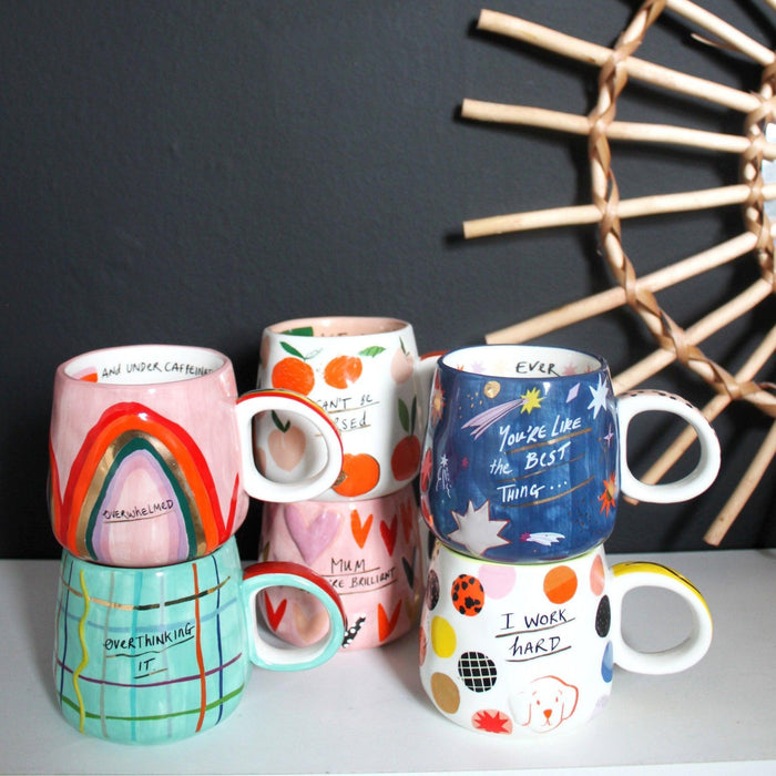 House Of Disaster Small Talk 'Overwhelmed' Cup