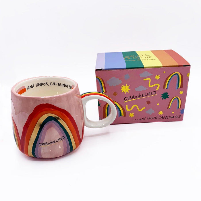 House Of Disaster Small Talk 'Overwhelmed' Cup