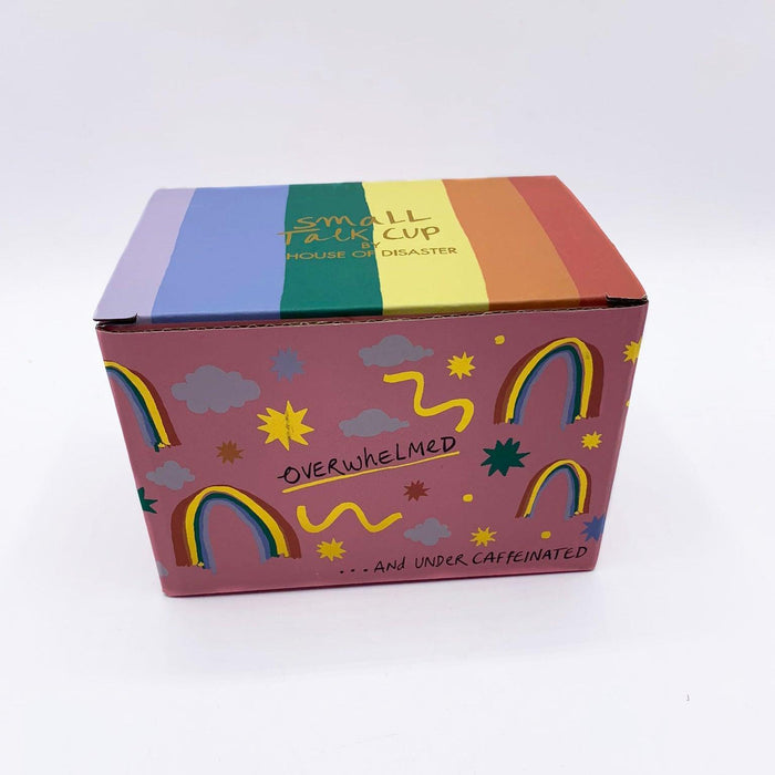 House Of Disaster Small Talk 'Overwhelmed' Cup