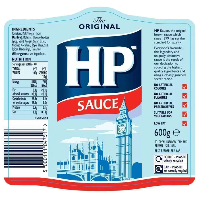 HP Brown Sauce (600g) - LemonSalt
