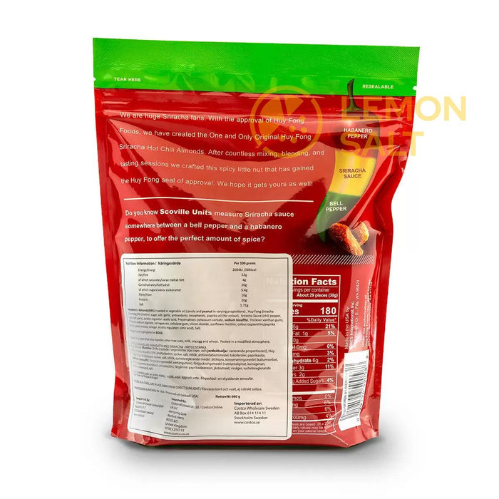 Huy Fong Sriracha Almonds (680g) | {{ collection.title }}