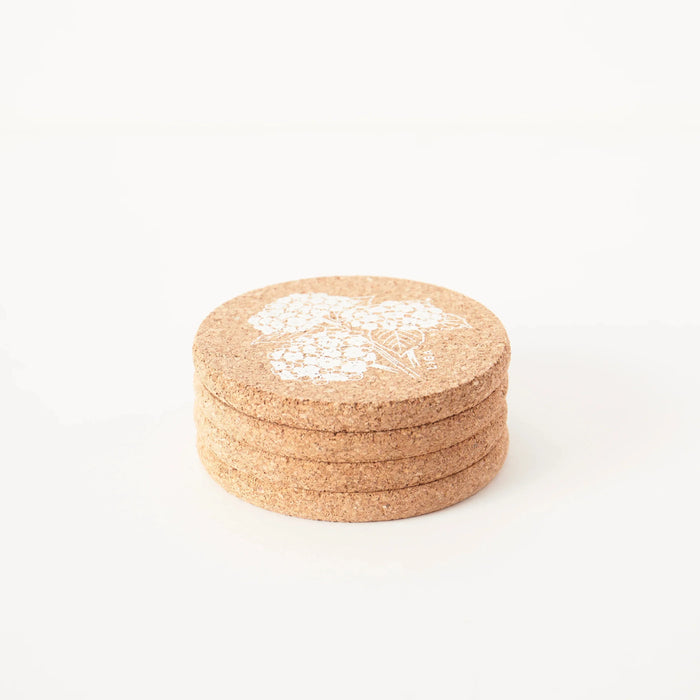 Liga Cork Coaster - Hydrangea