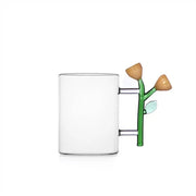 Ichendorf Milano Amber Flower Glass Mug (450ml)