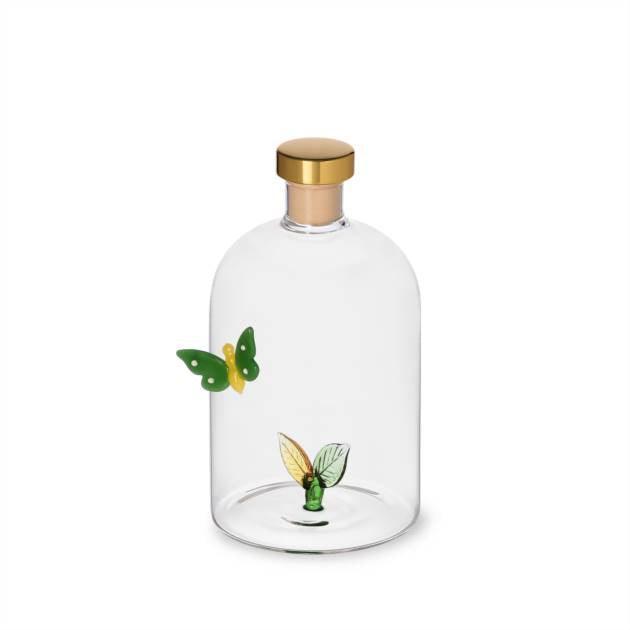 Ichendorf Milano Butterfly & Leaves Glass Diffuser Bottle (500ml)