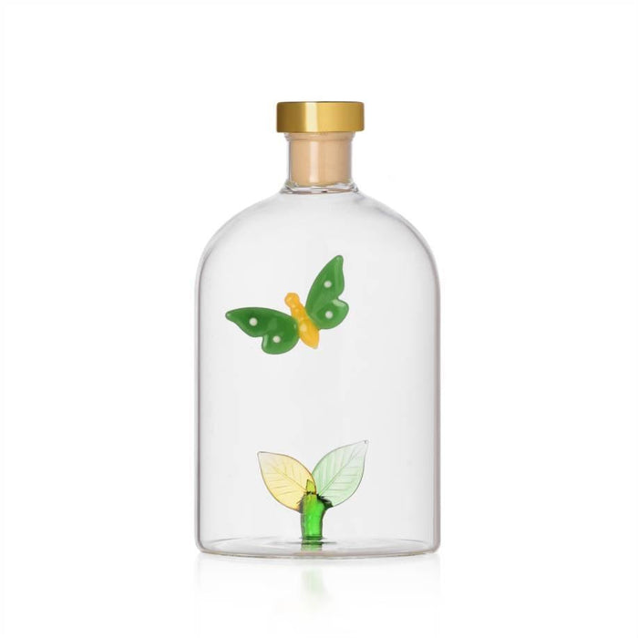 Ichendorf Milano Butterfly & Leaves Glass Diffuser Bottle (500ml)