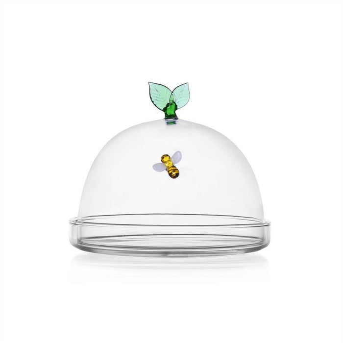 Ichendorf Milano Glass Dome With Dish - Bee & Leaf | {{ collection.title }}