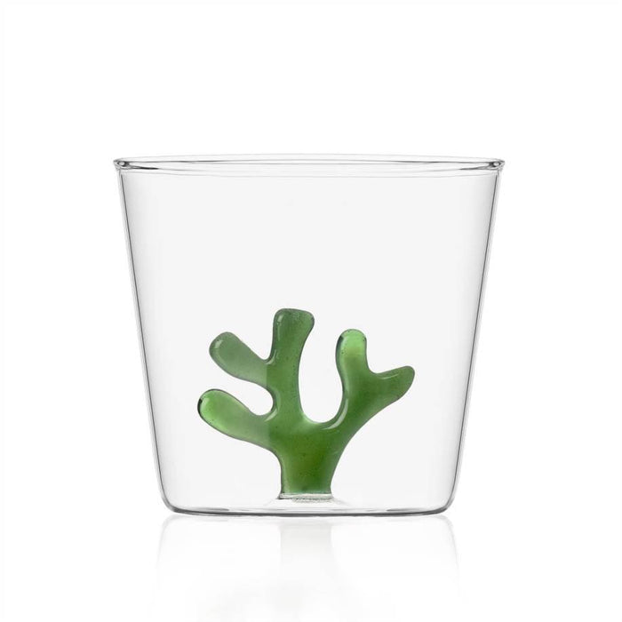 Ichendorf Milano Green Coral Glass Tumbler (350ml)