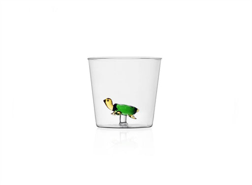 Ichendorf Milano Green Turtle Glass Tumbler (350ml) | {{ collection.title }}