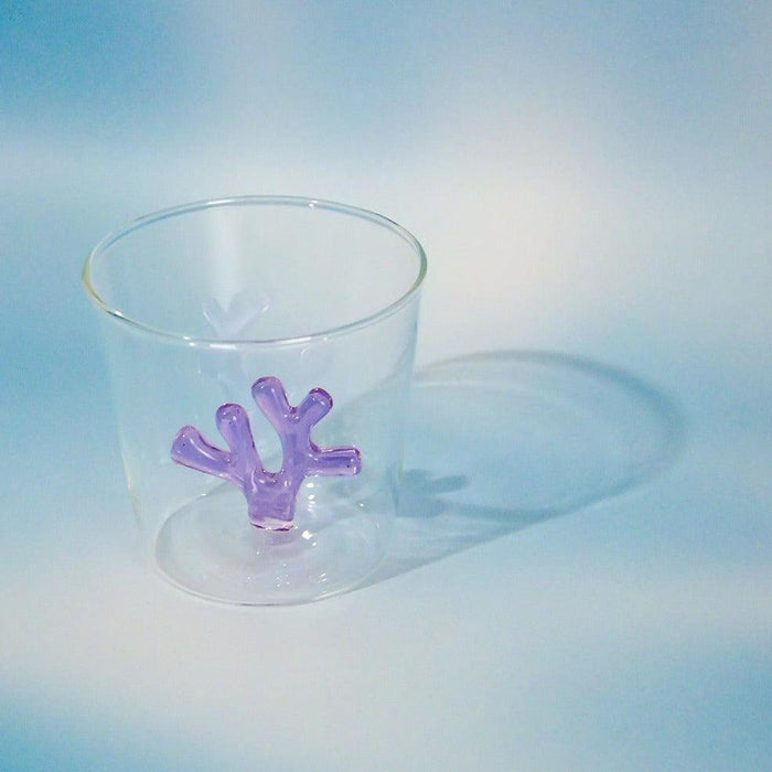 Ichendorf Milano Lilac Coral Glass Tumbler (350ml)