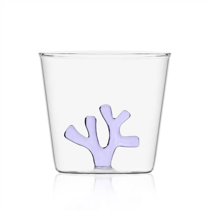 Ichendorf Milano Lilac Coral Glass Tumbler (350ml)