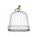 Ichendorf Milano Optic Bird Glass Dome & Dish (14cm) | {{ collection.title }}