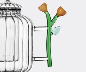 Ichendorf Milano Optical Glass Teapot - Snail & Amber Flower (1.2L)