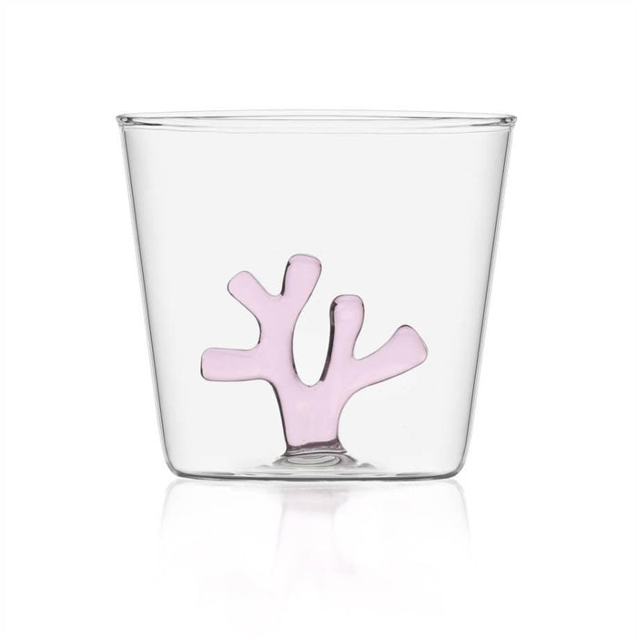 Ichendorf Milano Pink Coral Glass Tumbler (350ml)