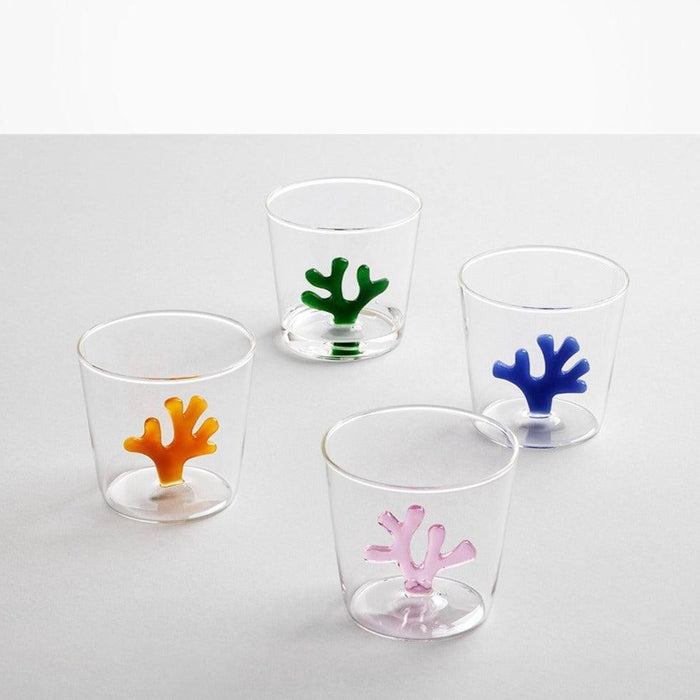 Ichendorf Milano Pink Coral Glass Tumbler (350ml)