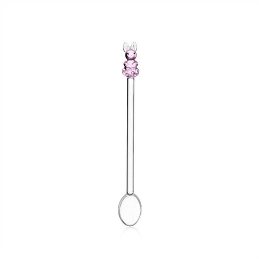 Ichendorf Milano Set Of 2 Glass Spoons - Bunny & Bear (15cm) | {{ collection.title }}