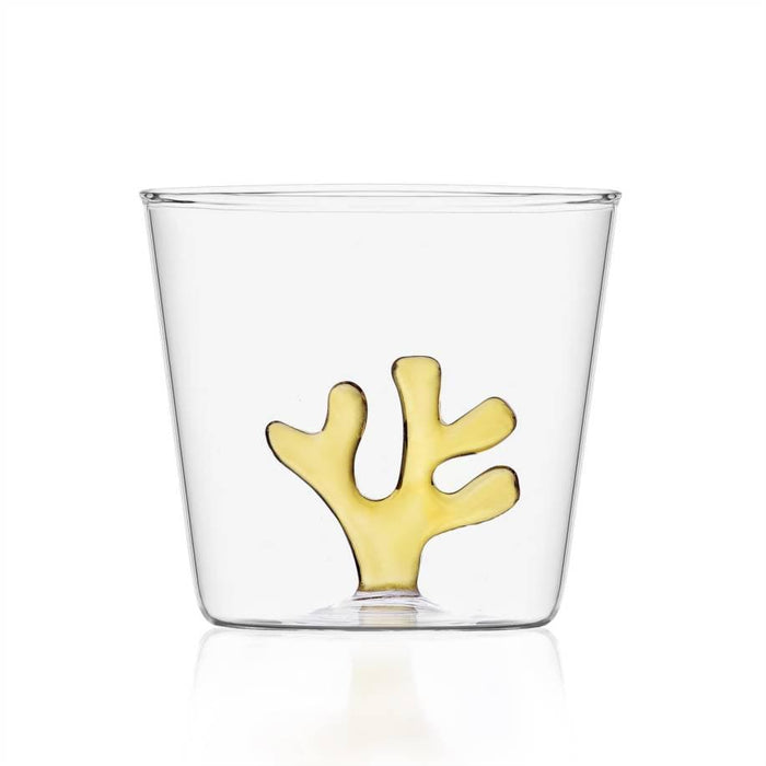 Ichendorf Milano Yellow Coral Glass Tumbler (350ml)