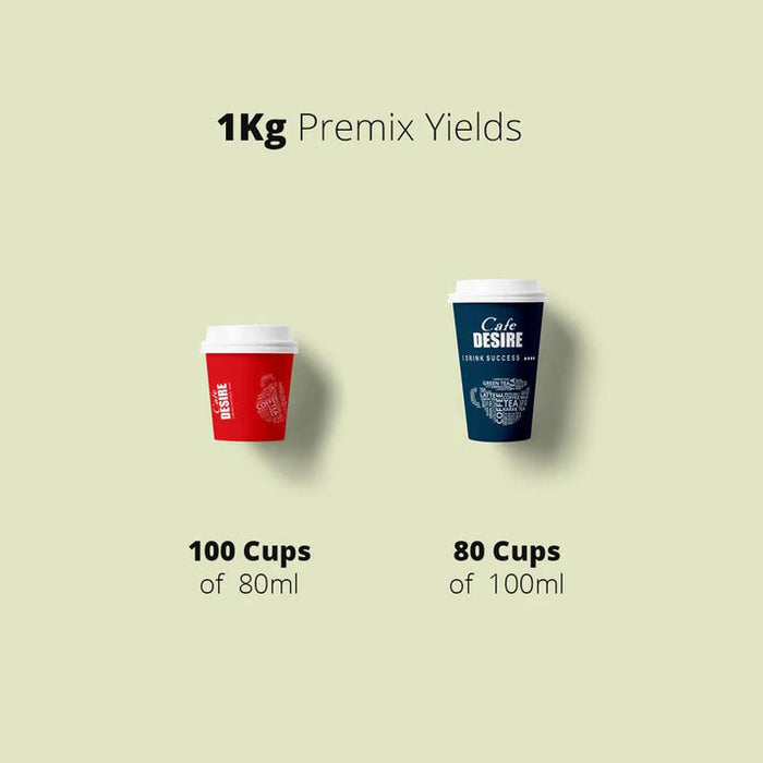 Hai Chai Karak Tea Instant Premix - Cardamom (1Kg)