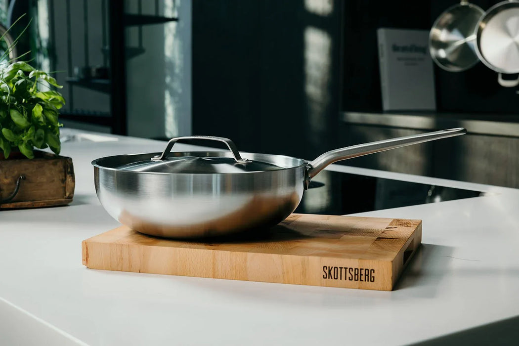 Skottsberg Stainless Steel Wok (28cm)