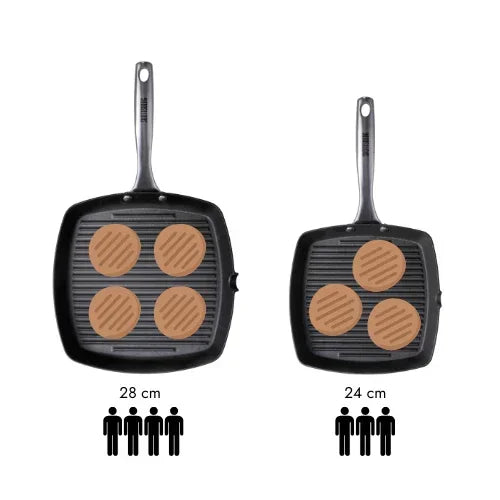 Skottsberg Grill Pan Cast Iron (24 * 24cm)