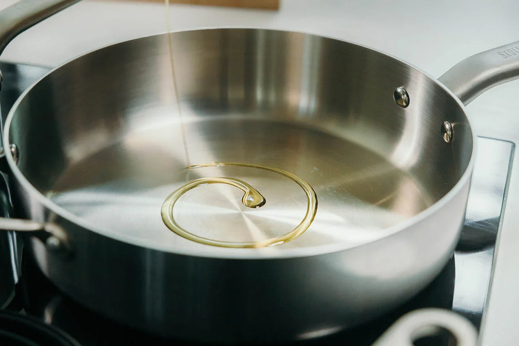 Skottsberg Stainless Steel Saute Pan with lid (28cm)