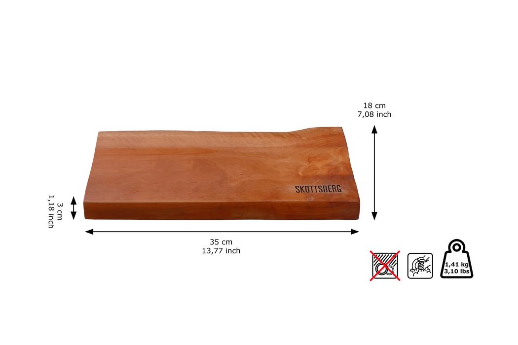 Skottsberg Serving Board Wood Works (35 * 18cm)